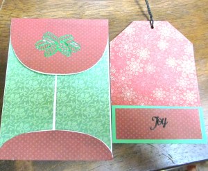 coin envelope and tag