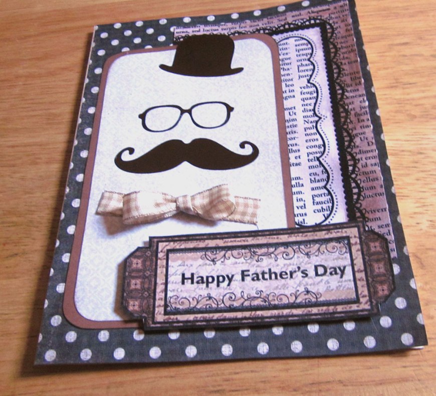 jaunty father's day card