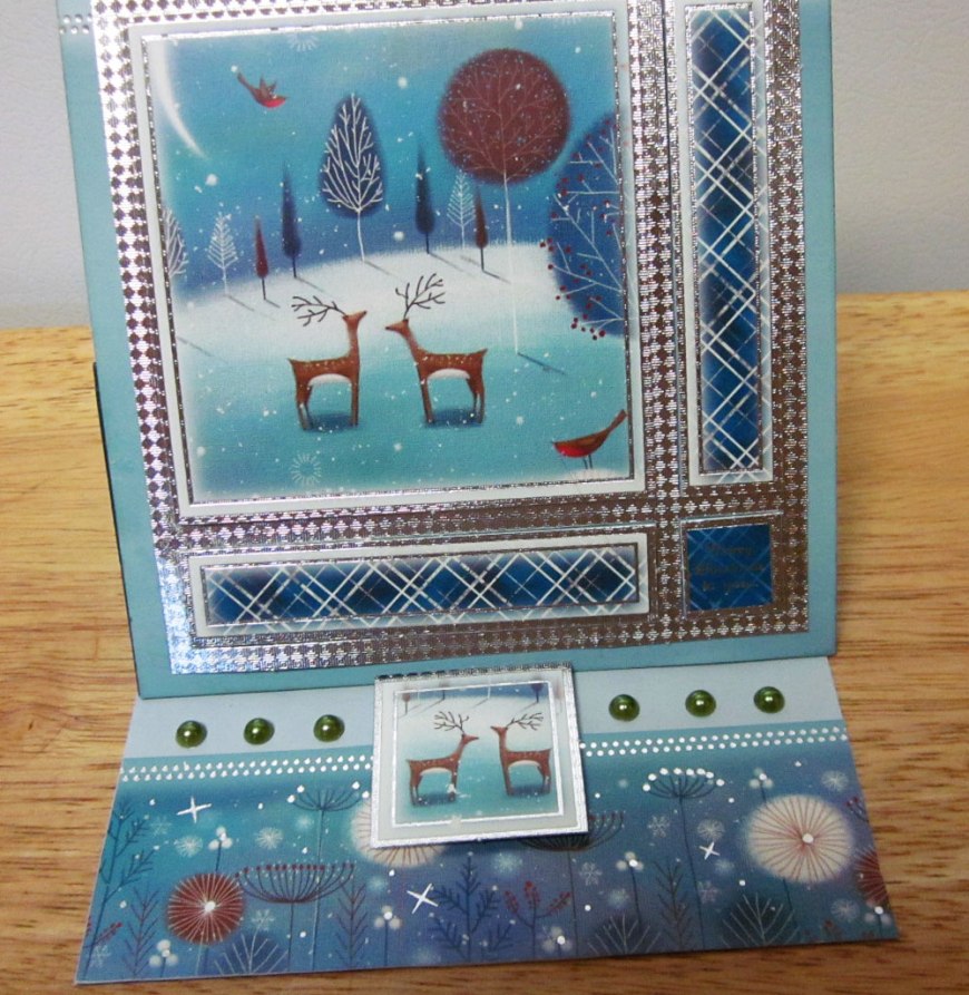 two deer Christmas Card